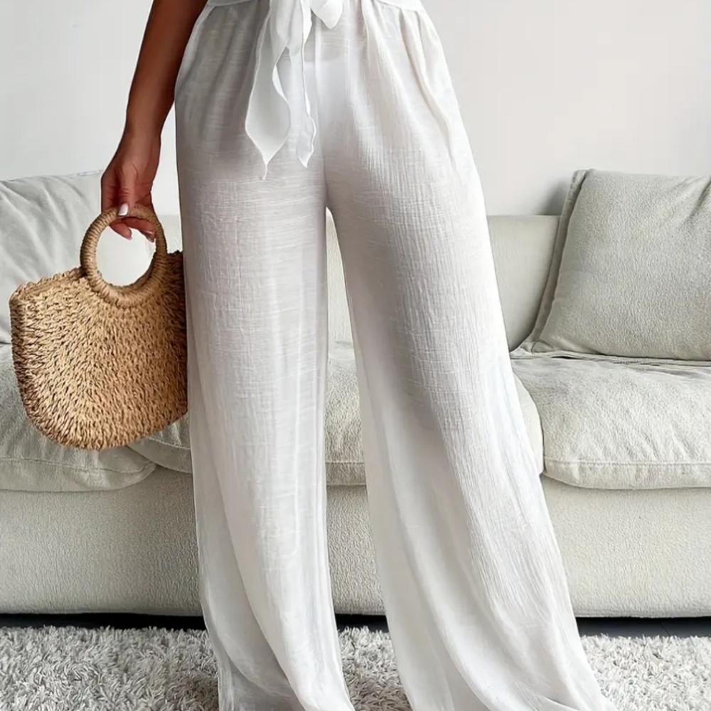 Tie Front Pants